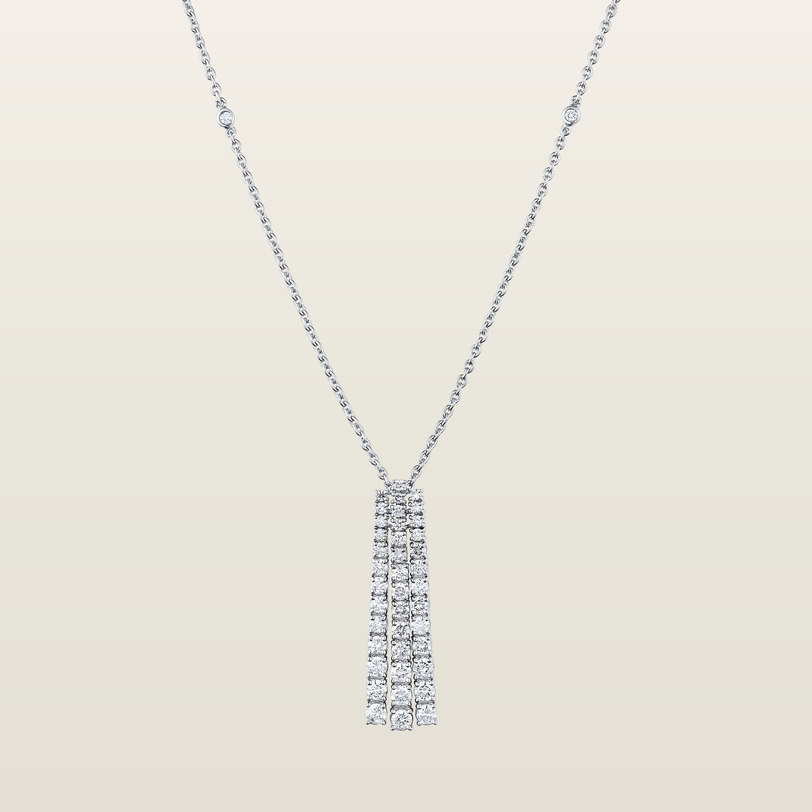 Trois BrinsPendentif, or, diamants - VEND