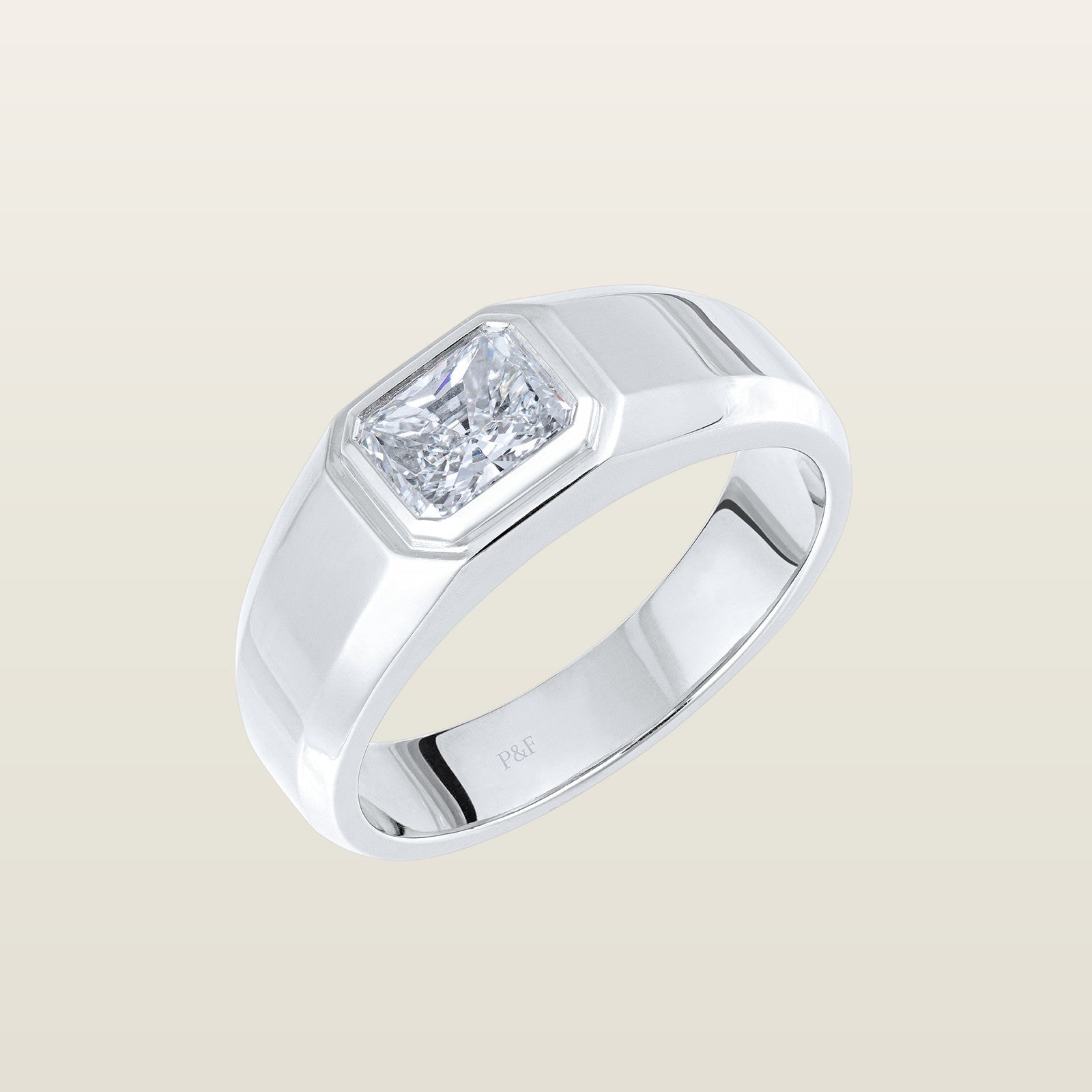 Jonc diamant radiant