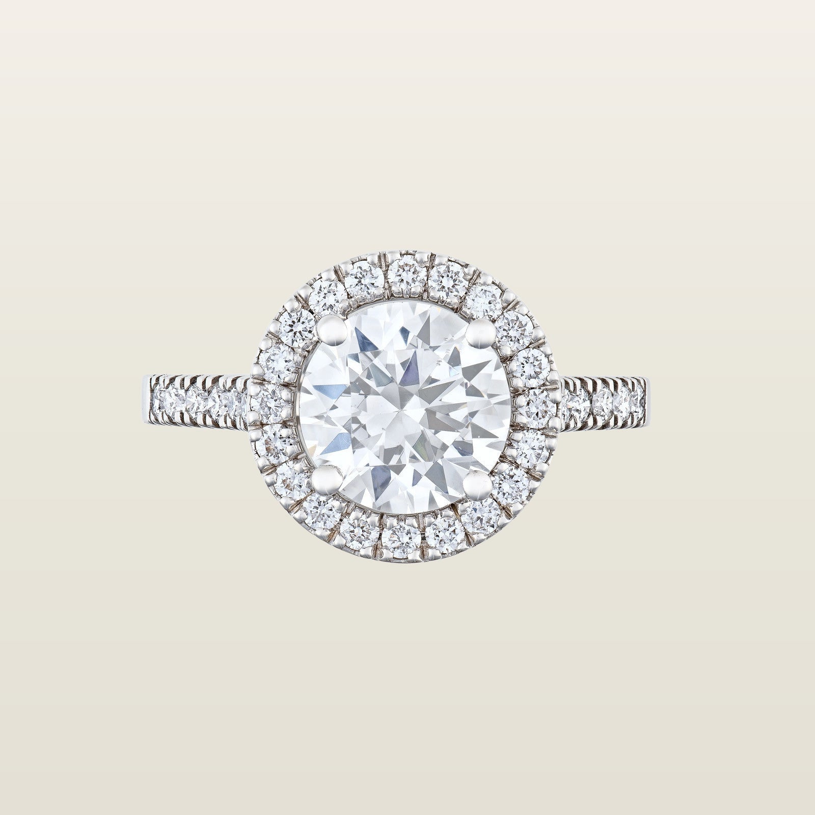Anaïs 1840Solitaire, or, diamant taille brillant, diamants  - PF