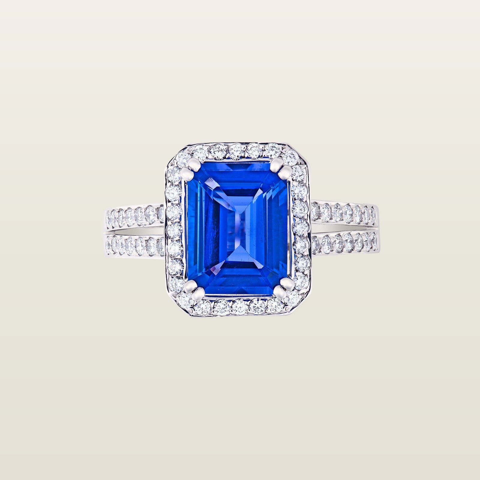 VendômeBague, or blanc, tanzanite, diamants - PF