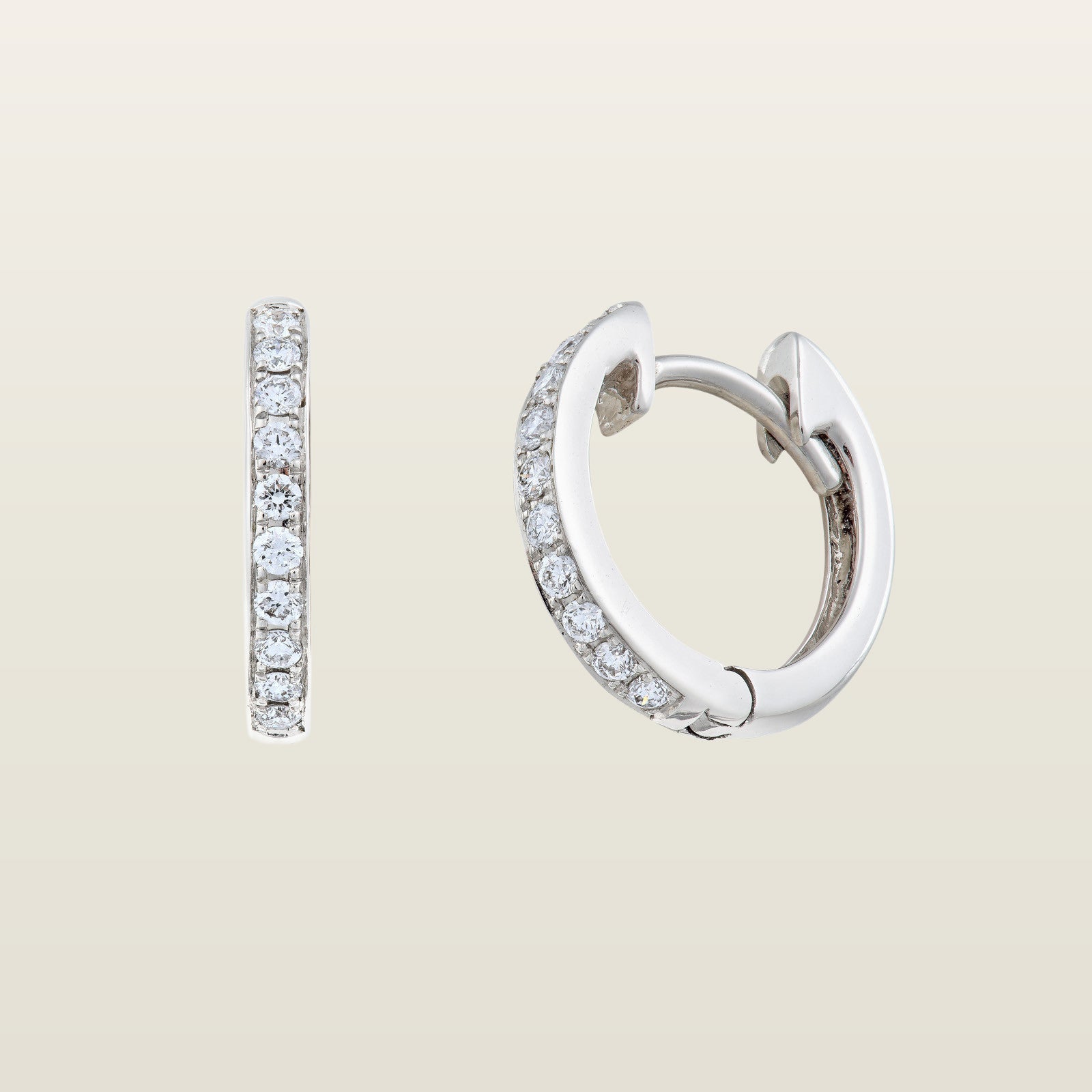 AriaBoucles d'oreilles, or, diamants - TPO