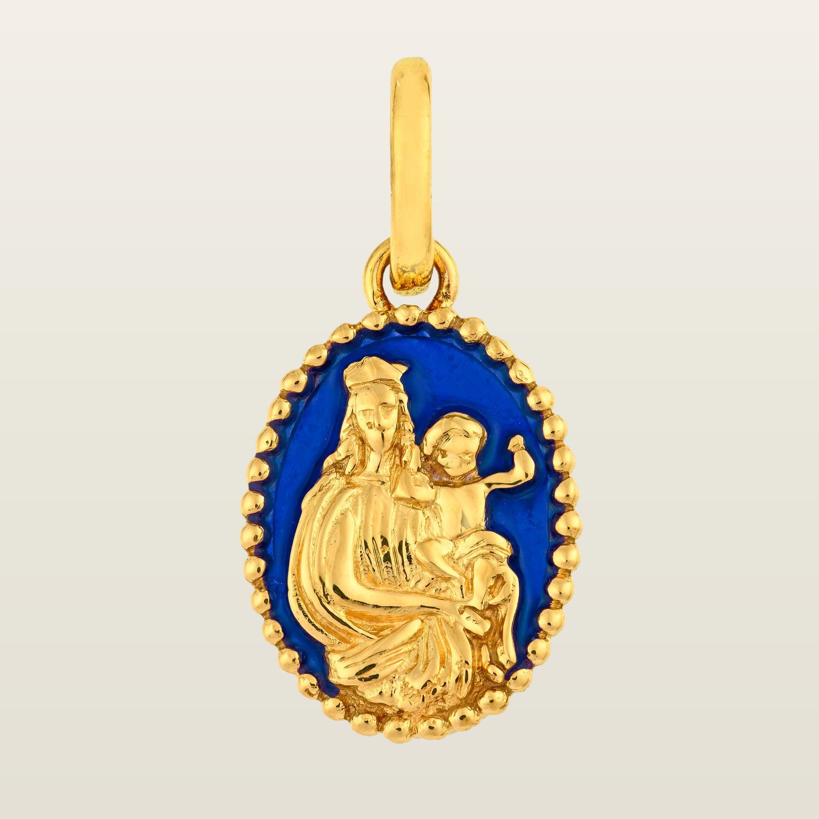 Notre Dame de La GardePendentif, Gigi Clozeau, or, résine - GIGI