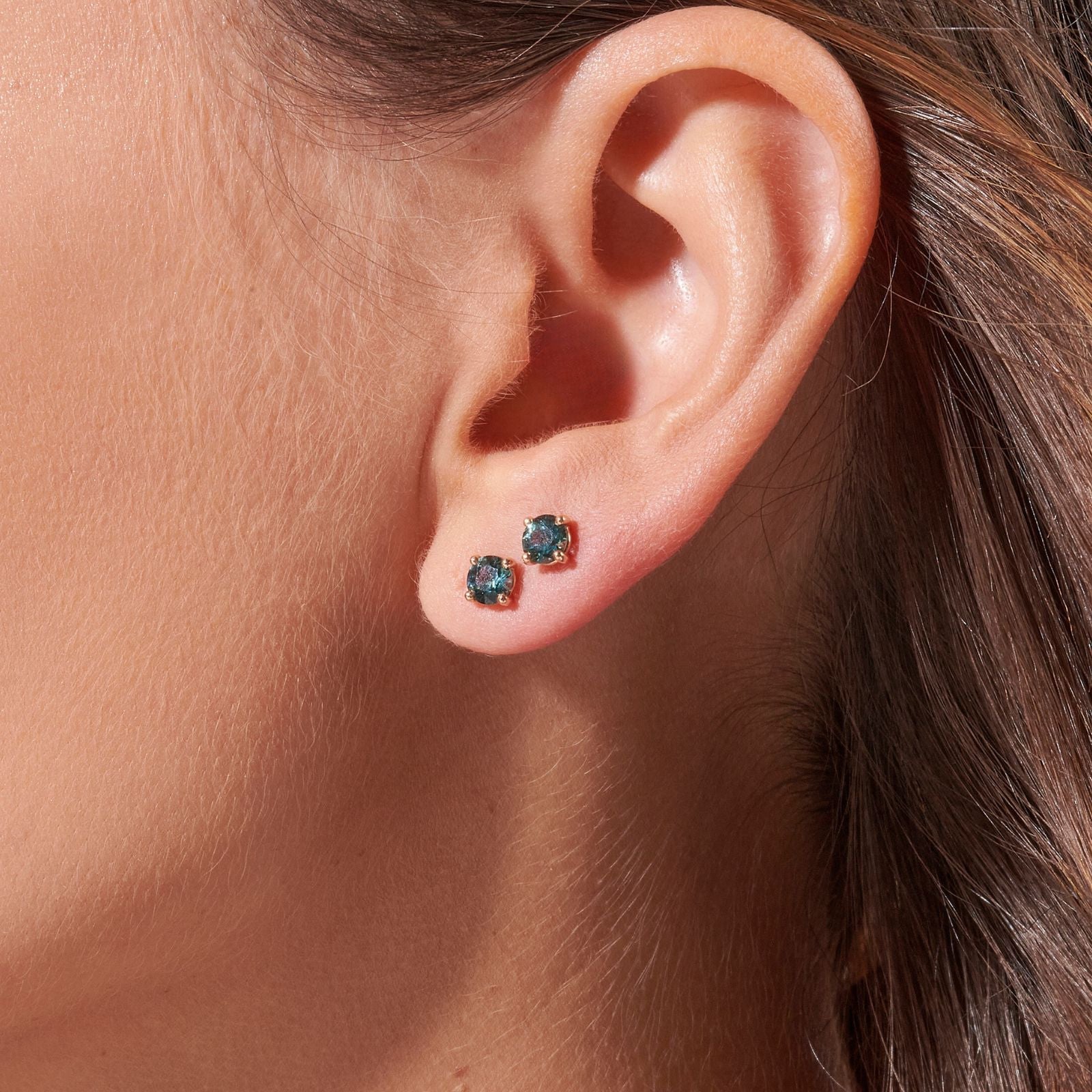 Puces saphir vert - PF