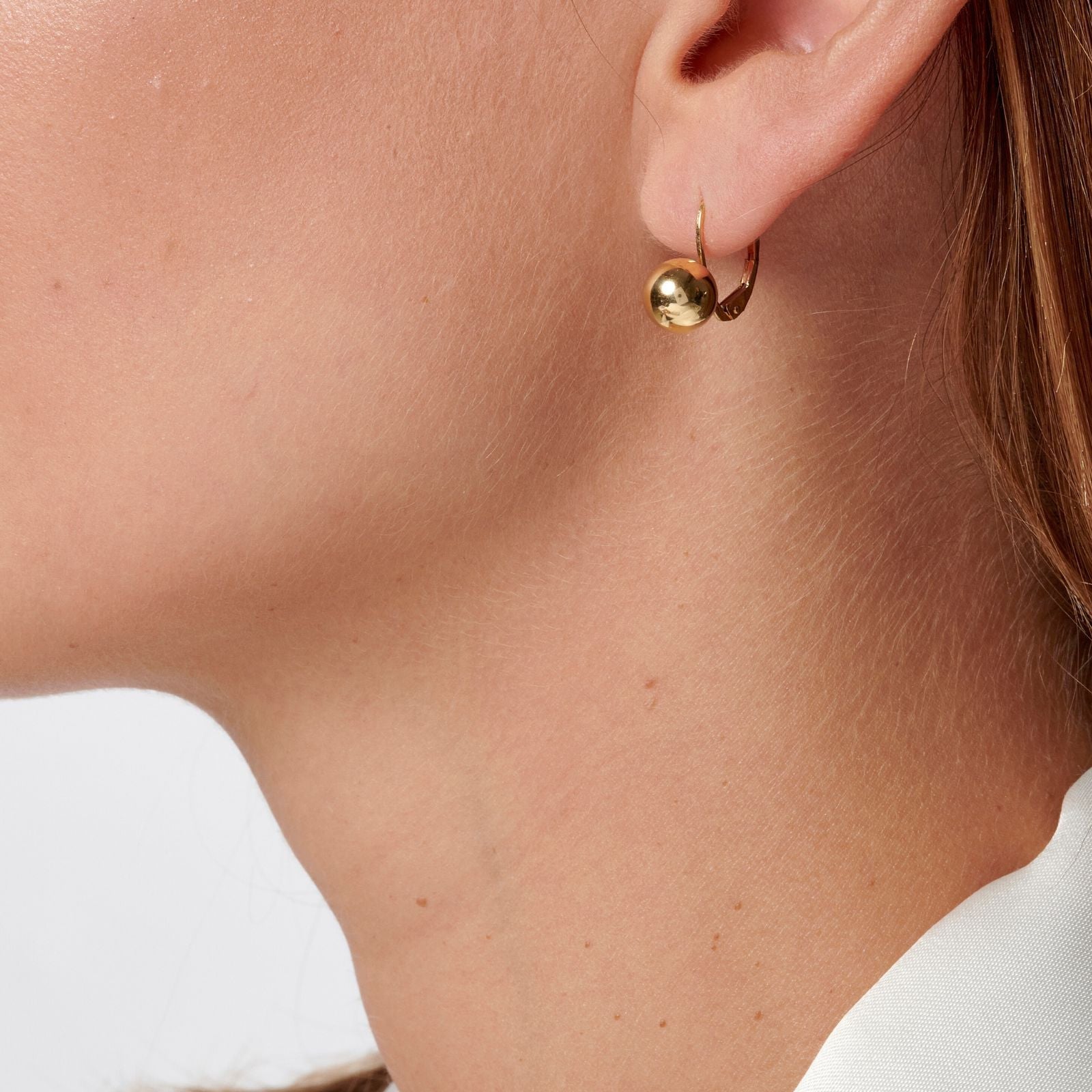 Dormeuses Boules MarseillaisesBoucles d'oreilles, or jaune - MR