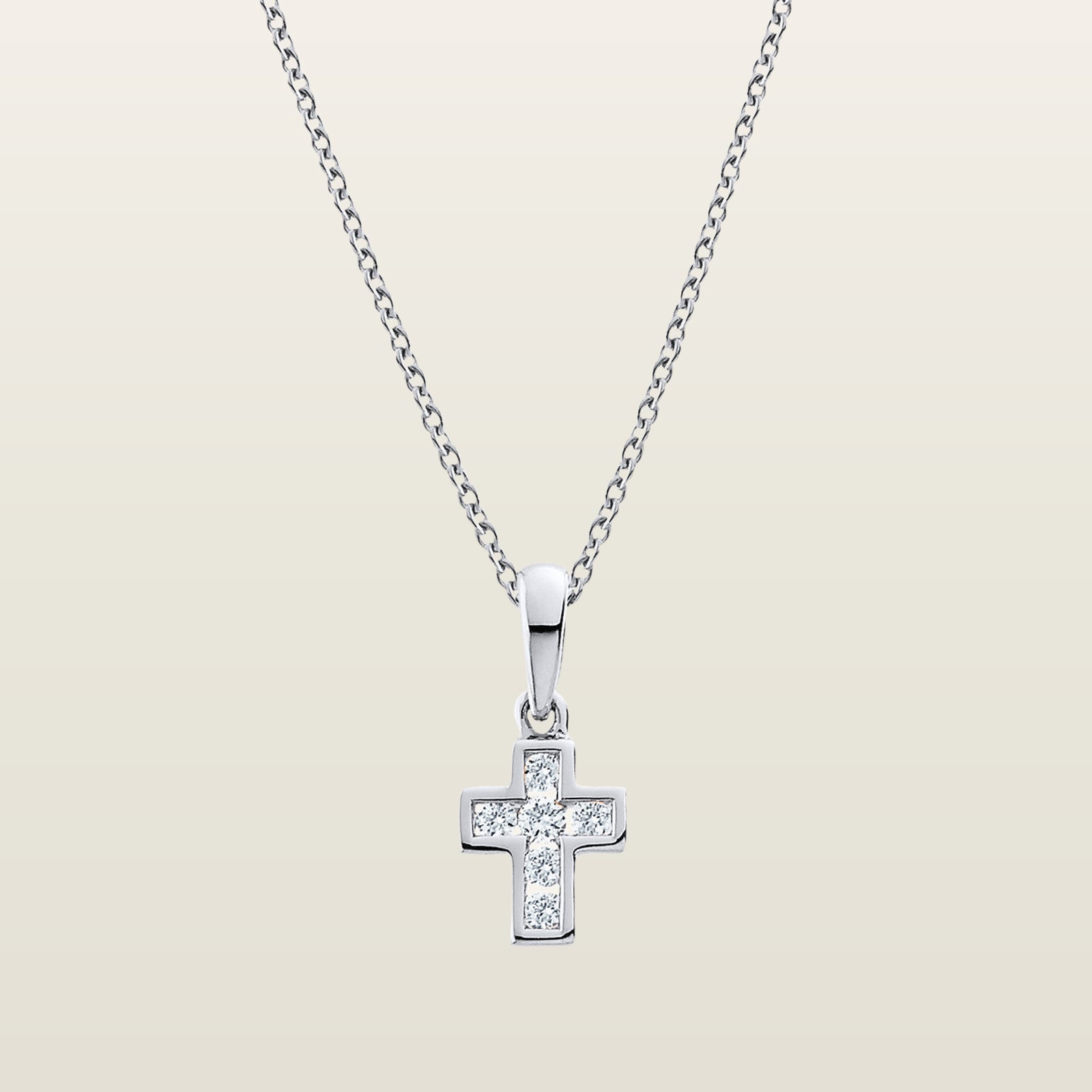 Pendentif CroixPendentif, or, diamants - TPO