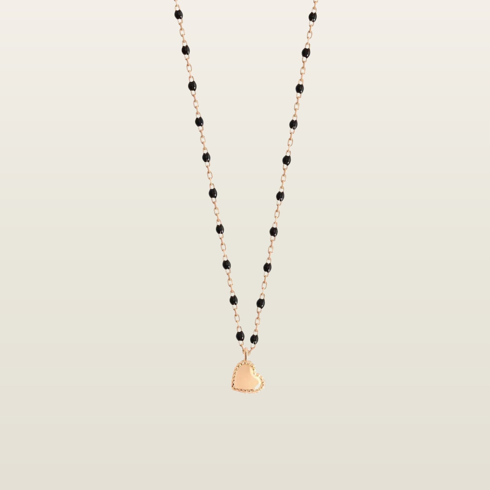 Lucky CoeurCollier, Gigi CLozeau, or, résine - GIGI