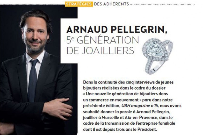 Arnaud Pellegrin 5eme génération