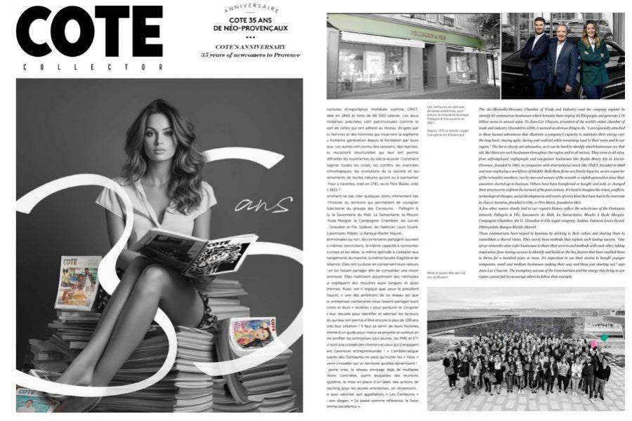 Ils parlent de nous COTE MAGAZINE