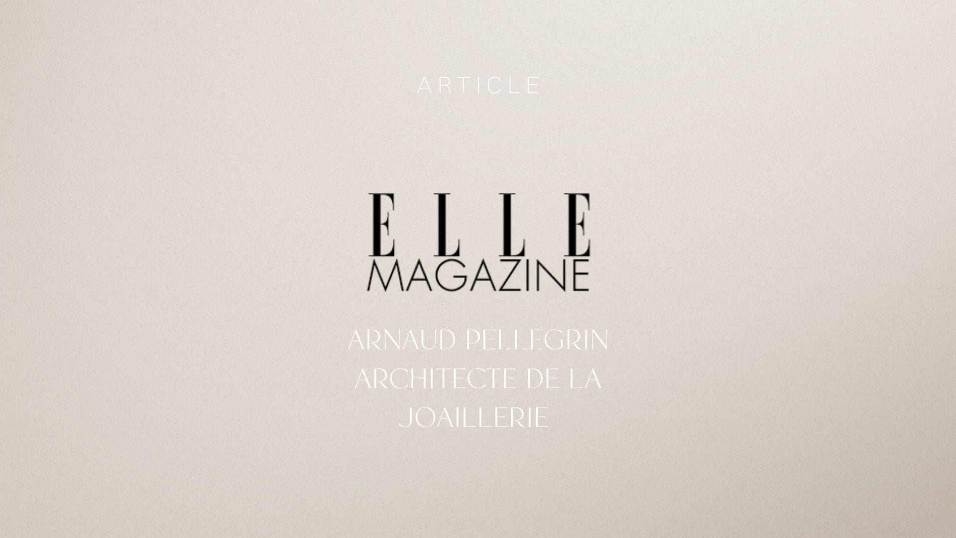 Ils parlent de nous ELLE et Paris Match