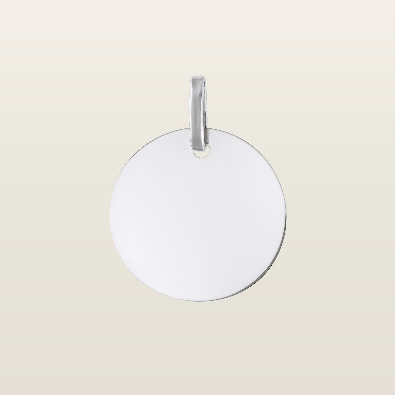 JetonMédaille, or blanc - MR