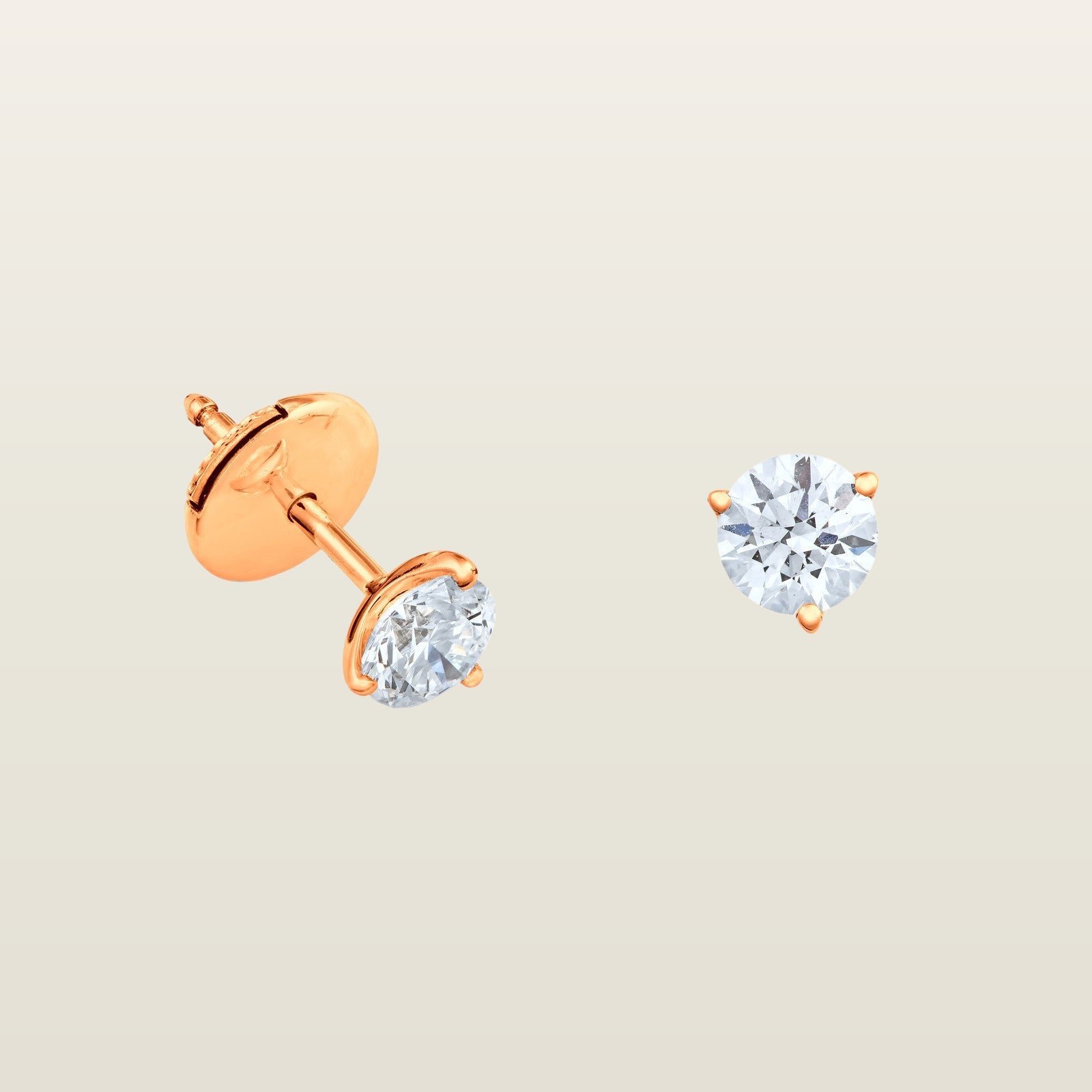 Maïa 1840Boucles d'oreilles, or, diamants - SFM