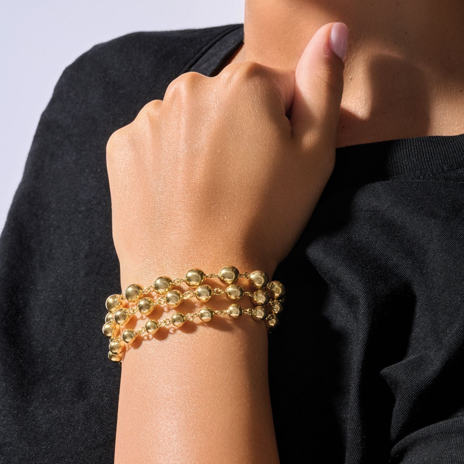 MarseillaisBracelet, or jaune - COOK