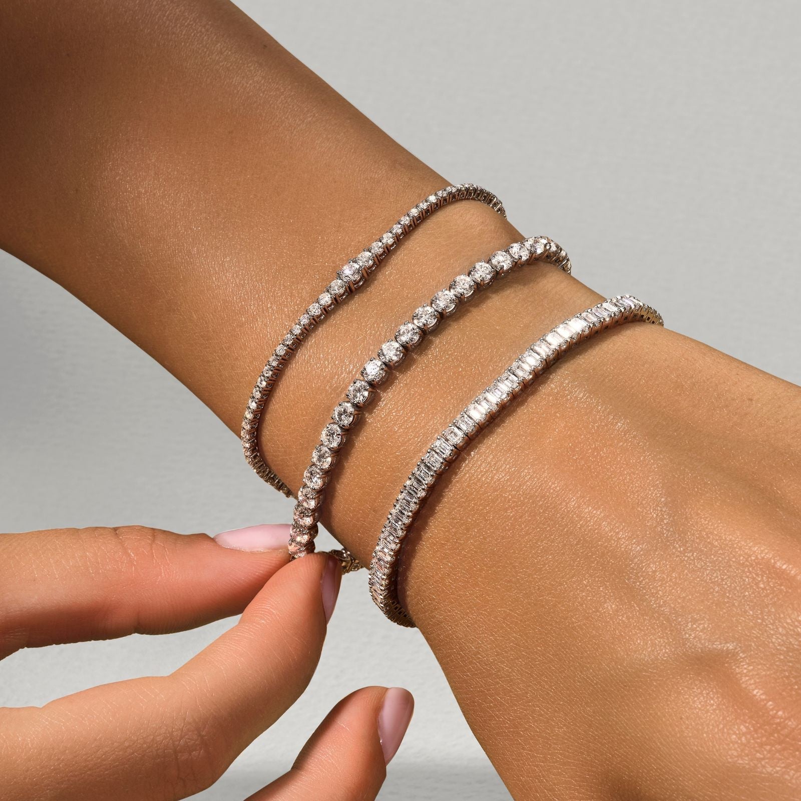 Bracelet Rivière de diamants