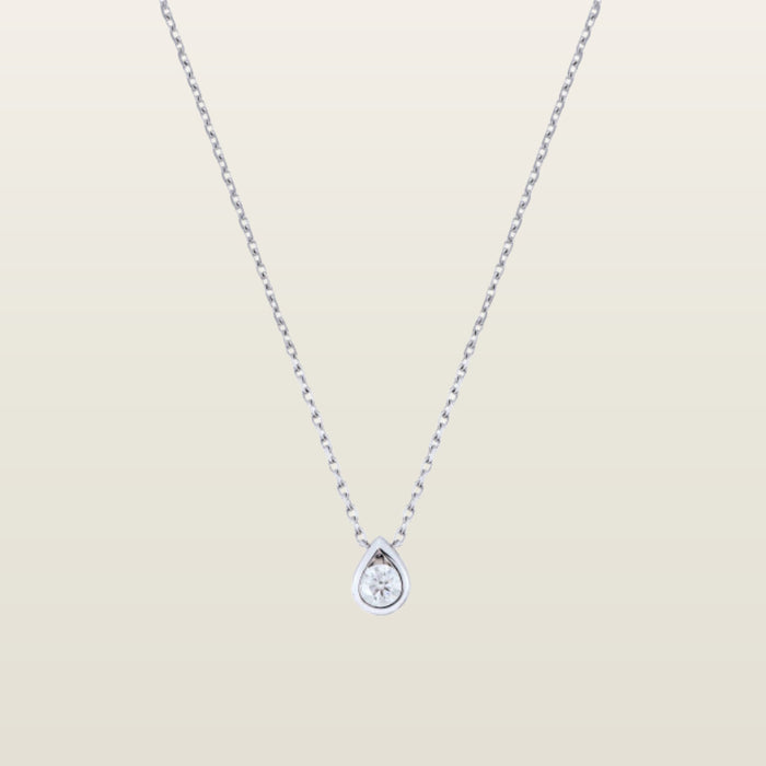 GouttePendentif, or, diamant  - Maison Pellegrin
