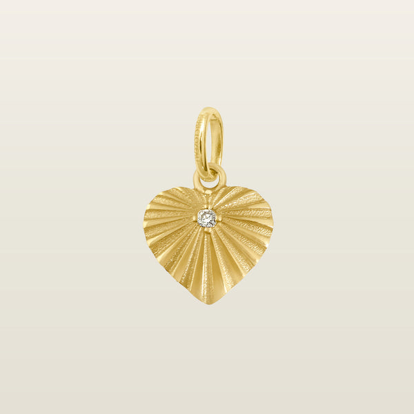 Coeur LumièrePendentif, Gigi Clozeau, or, diamant - GIGI