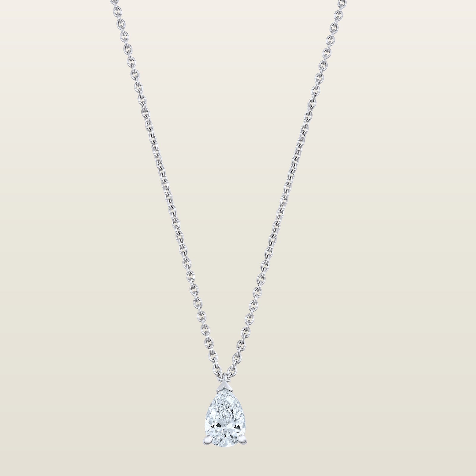 Maïa 1840Pendentif, or, diamant taille poire - PF