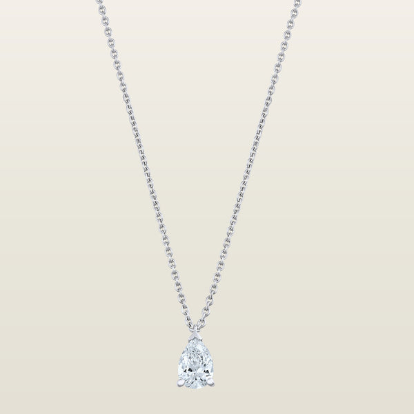 Maïa 1840Pendentif, or, diamant taille poire - PF