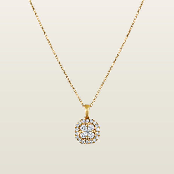 MultidiamantsPendentif, or, diamant - BEH