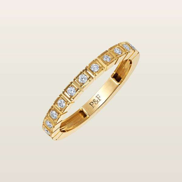 MiroirBague, or, diamants - PACE