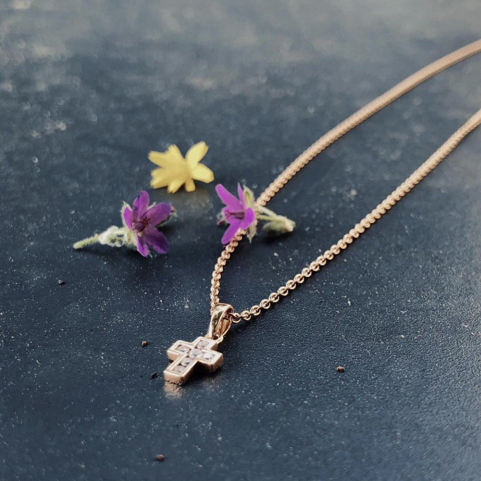 Pendentif Croix Fantaisie - Bijou Occasion Sans Marque