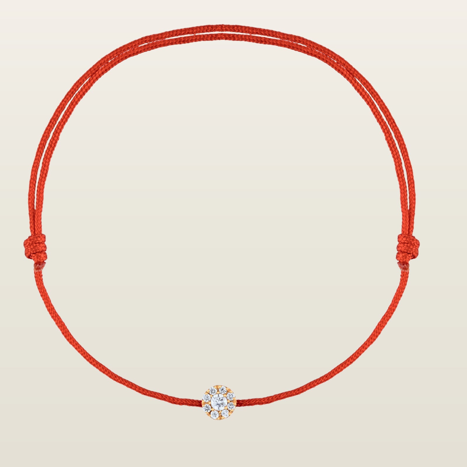 MimosaBracelet sur cordon, diamants - NM