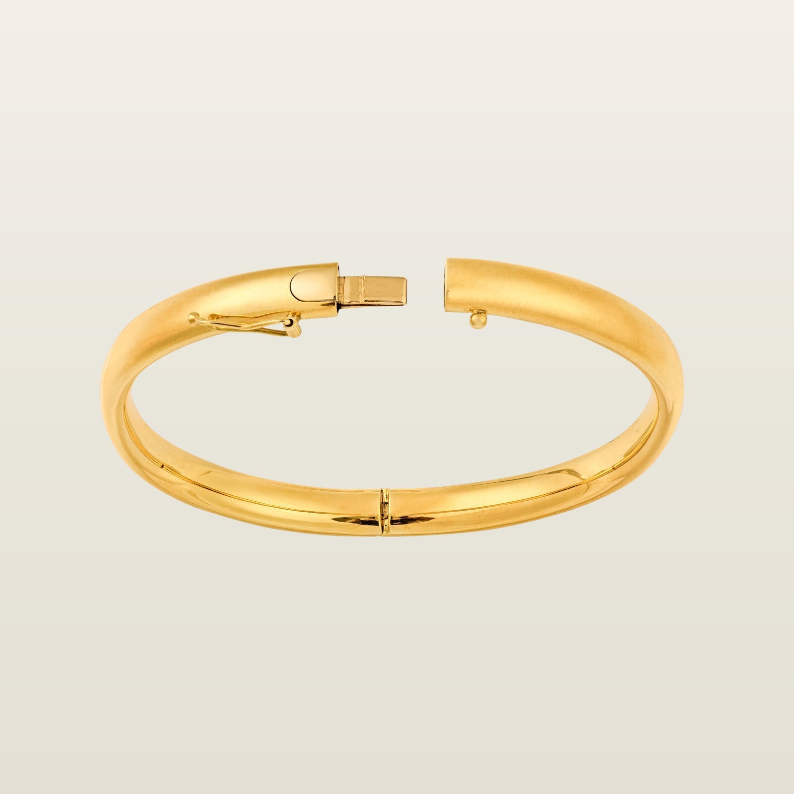 Jonc Ouvrant ovaleBracelet, tout or - SPE