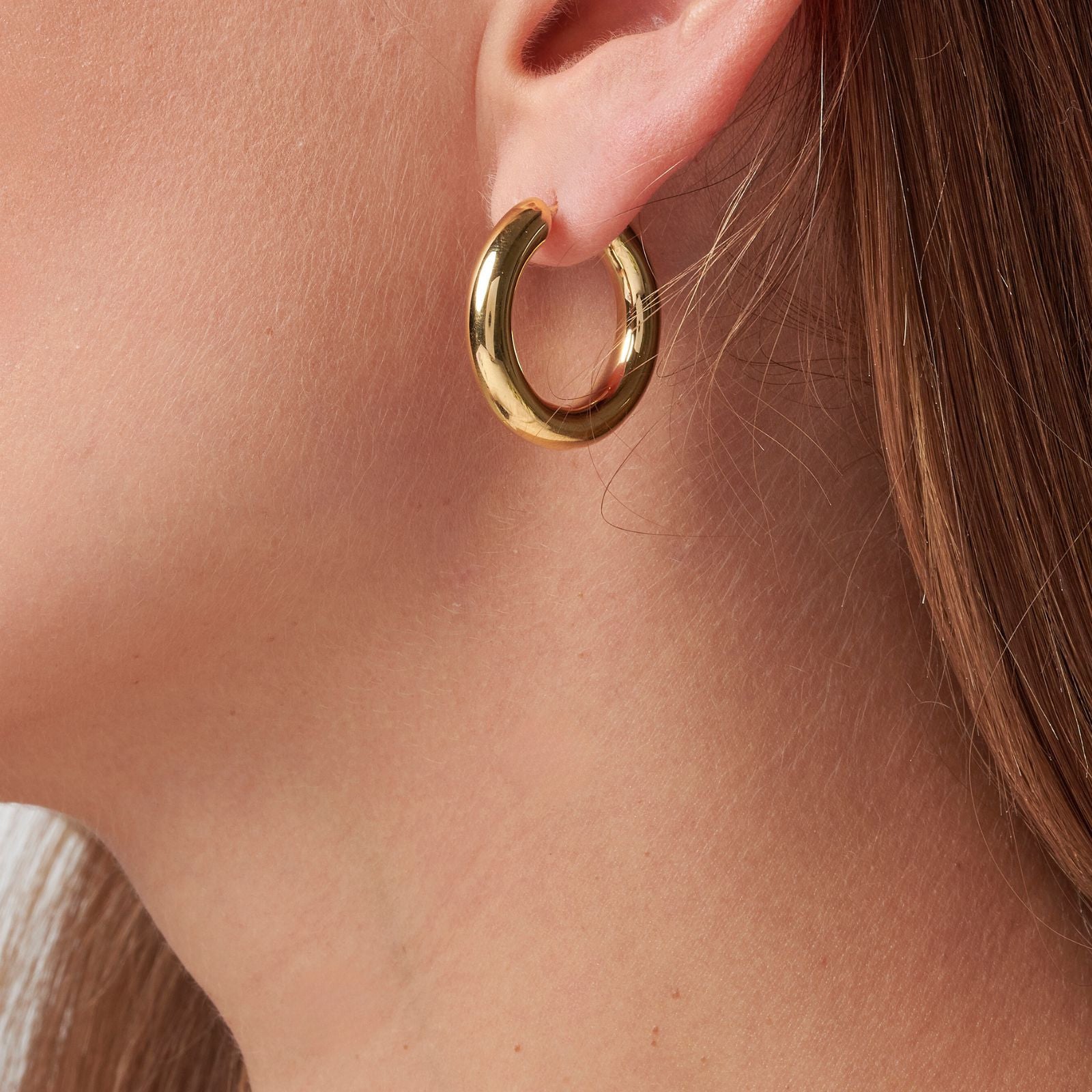 Créoles BombéesBoucles d'oreilles, or jaune  - LOV