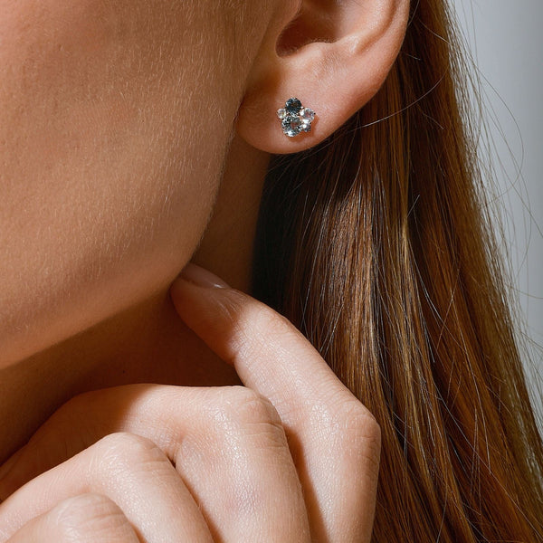 PointillisteBoucles d'oreilles, Isabelle Langlois, topaze - EMA