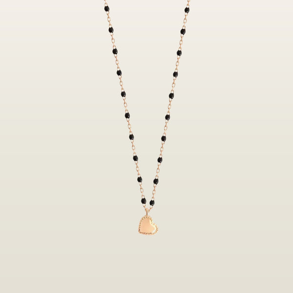 Lucky CoeurCollier, Gigi CLozeau, or, résine - GIGI