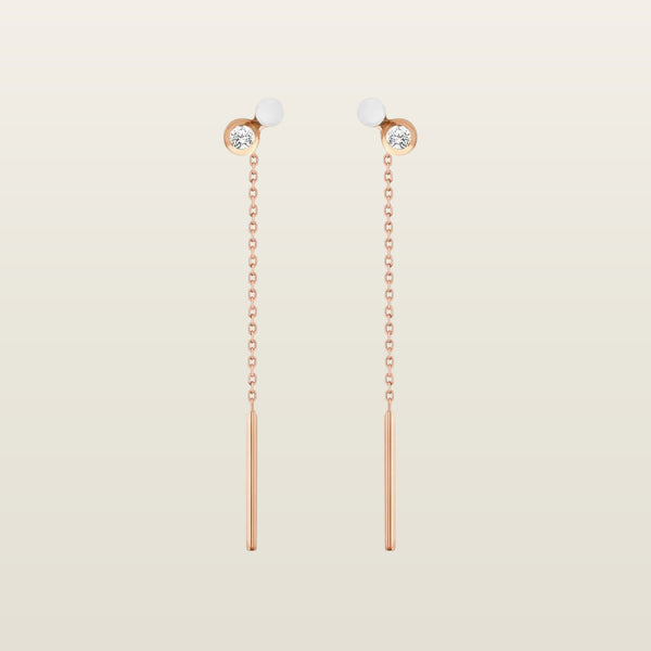 Gigi DotBoucles d'oreilles, Gigi Clozeau, or, résine - GIGI