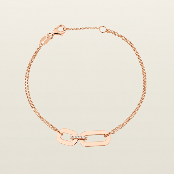 Similitude diamantsBracelet, or, diamants - NM
