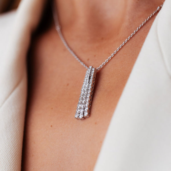 Trois BrinsPendentif, or, diamants - VEND
