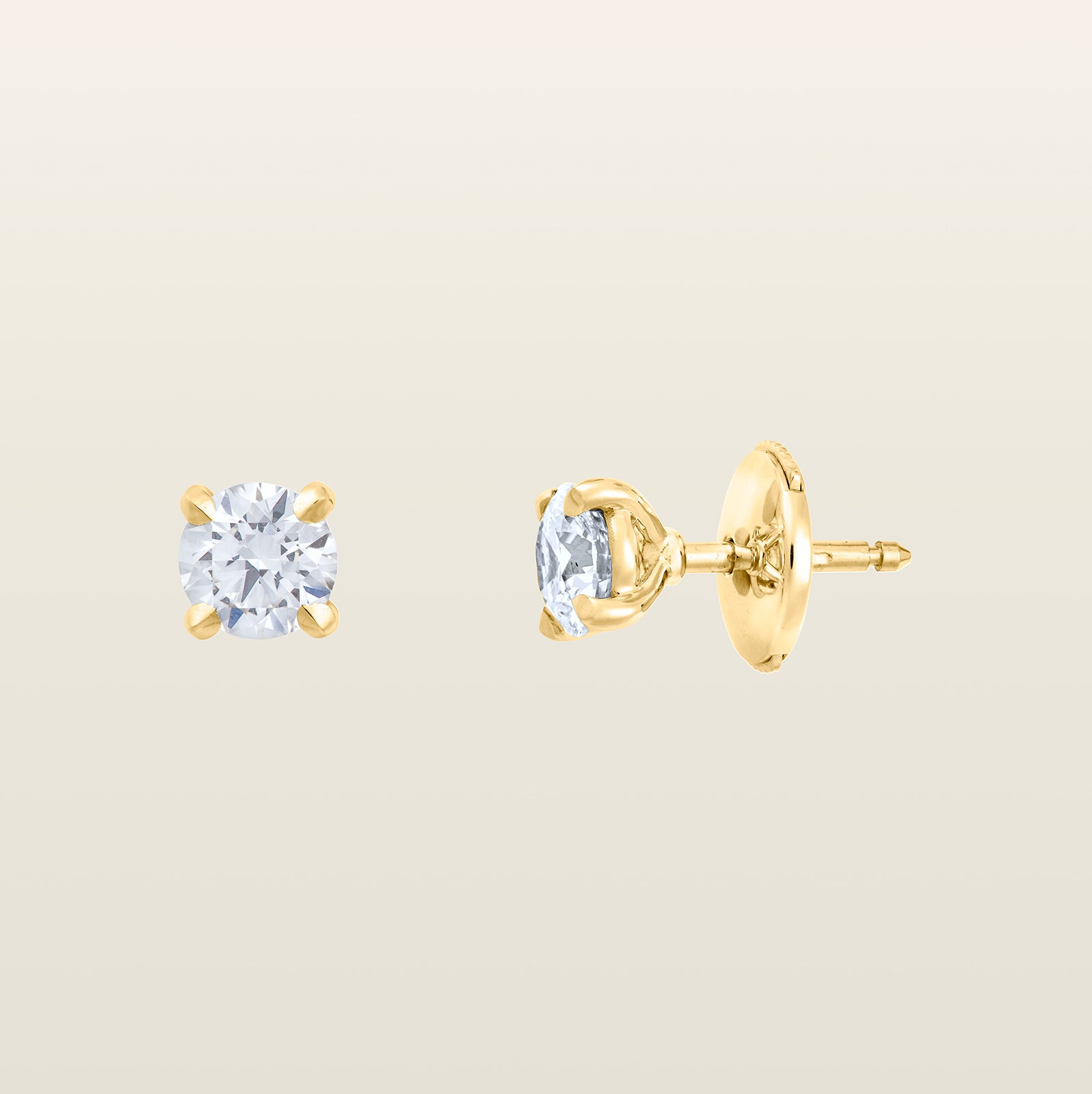 Maïa 1840Boucles d'oreilles, or, diamant - SFM