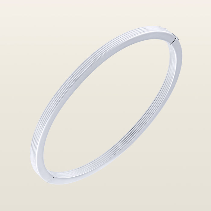HéliosBracelet jonc, or blanc - SPE
