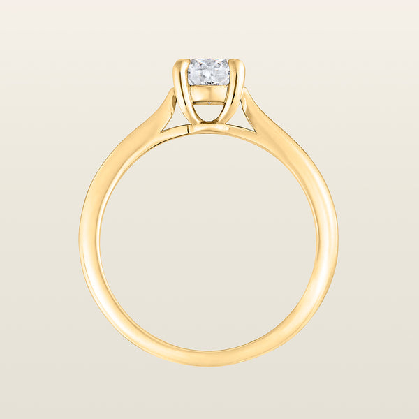 Maïa 1840Solitaire, or jaune, diamant - PF