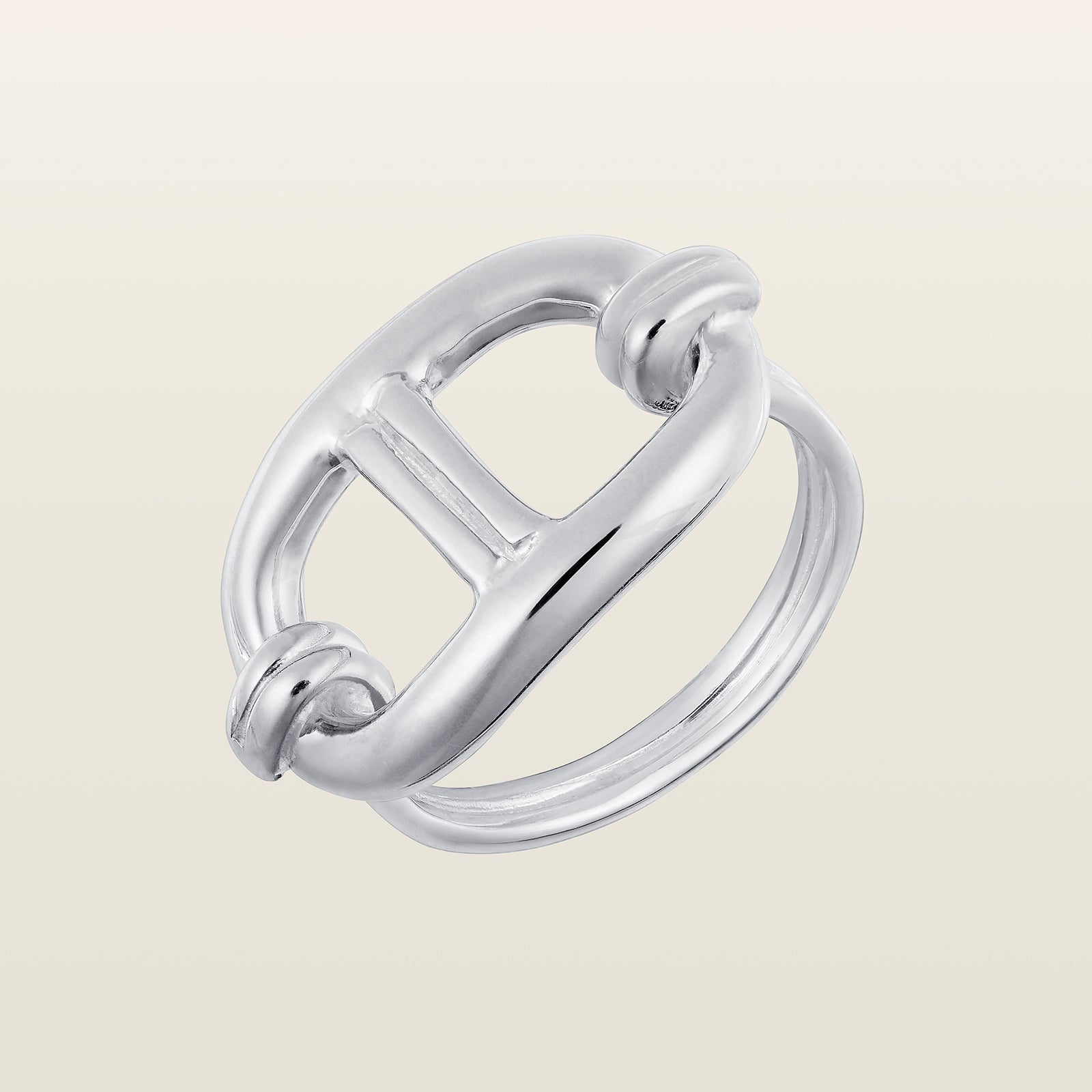 Maille MarineBague, maille marine, argent  - HE