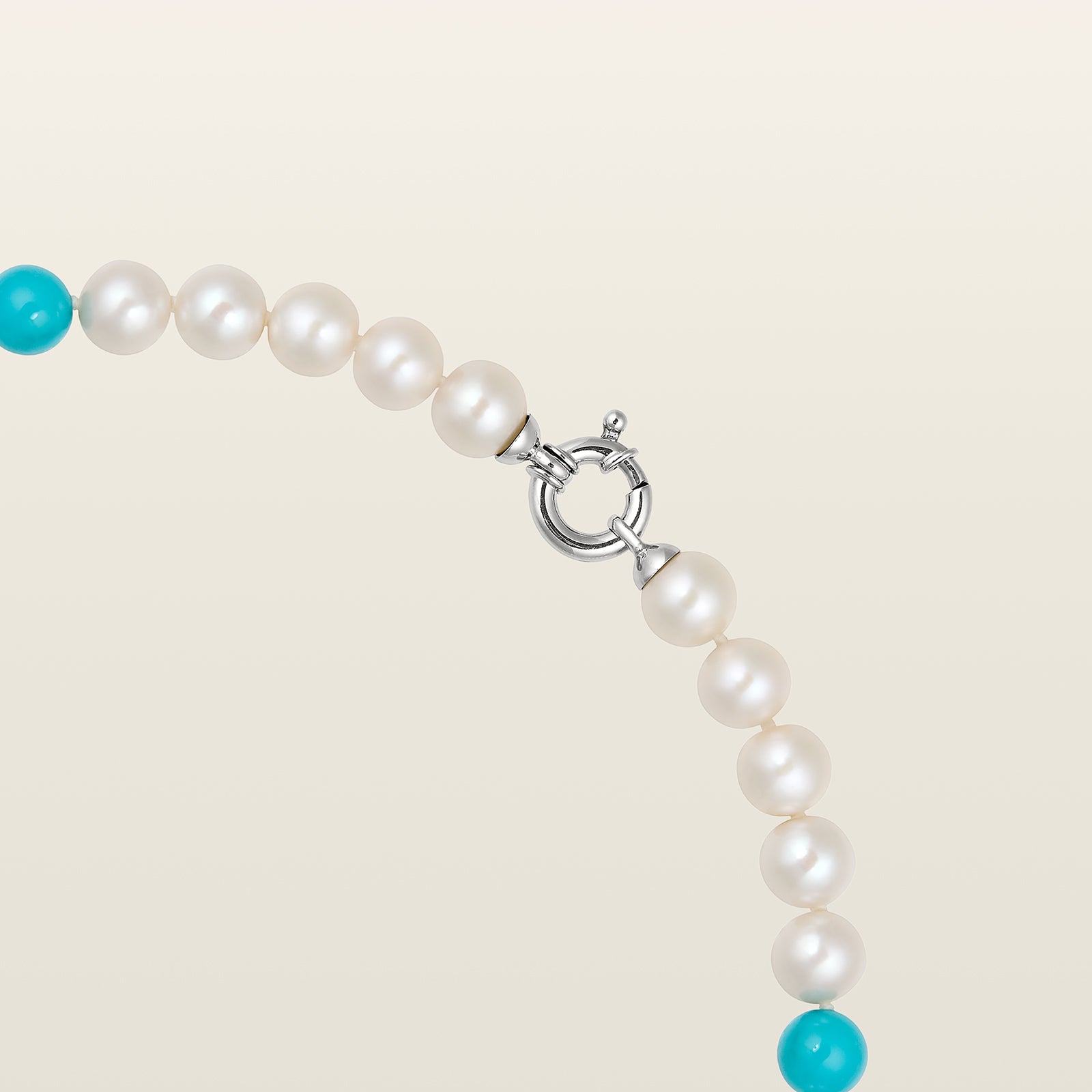 Collier perles et turquoises