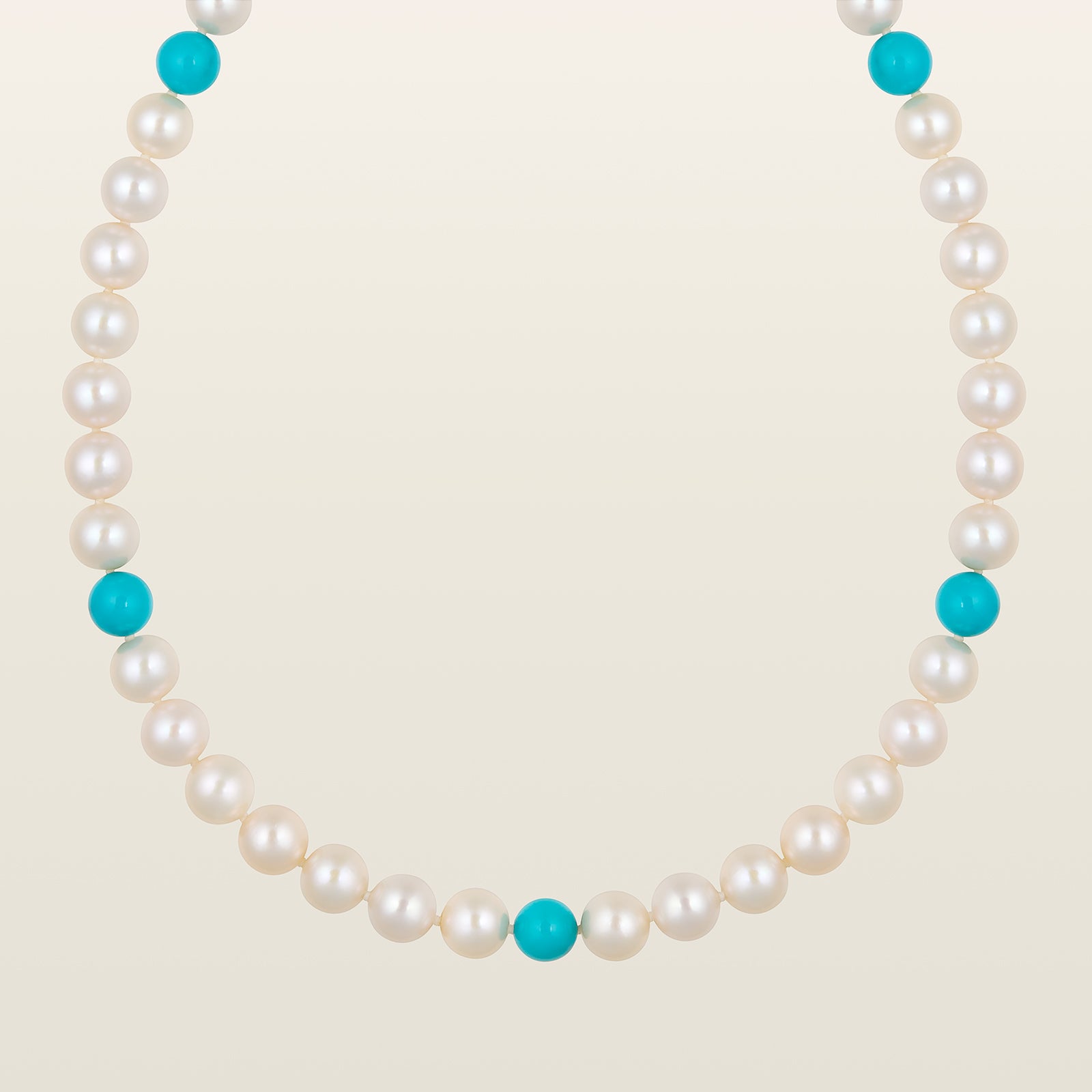 Collier perles et turquoises