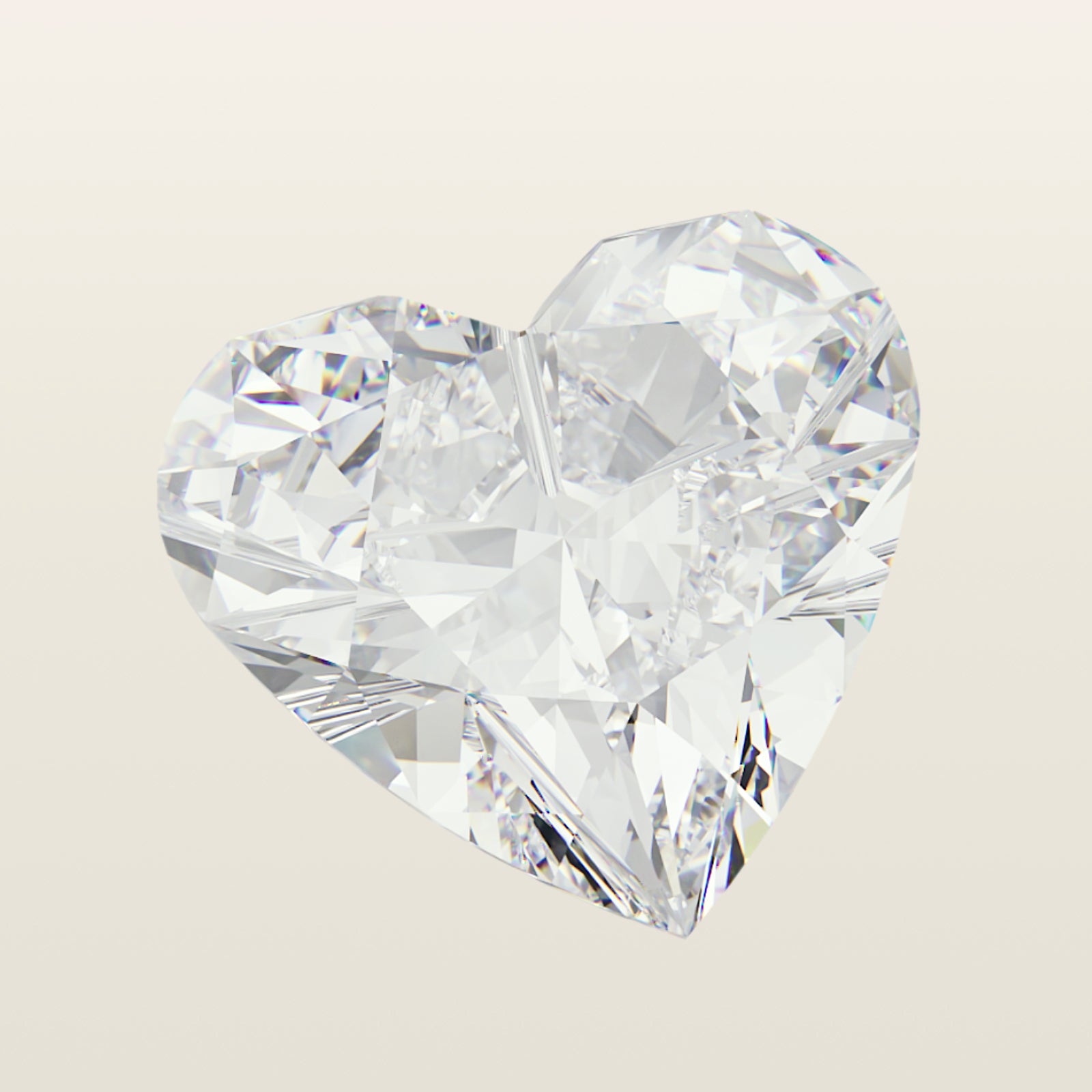 Diamant naturel taille coeurUne sélection Arnaud Pellegrin - PF