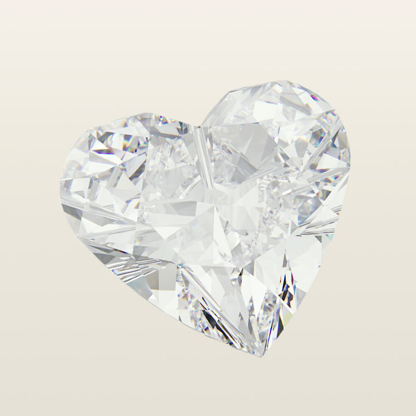Diamant naturel taille coeurUne sélection Arnaud Pellegrin - PF