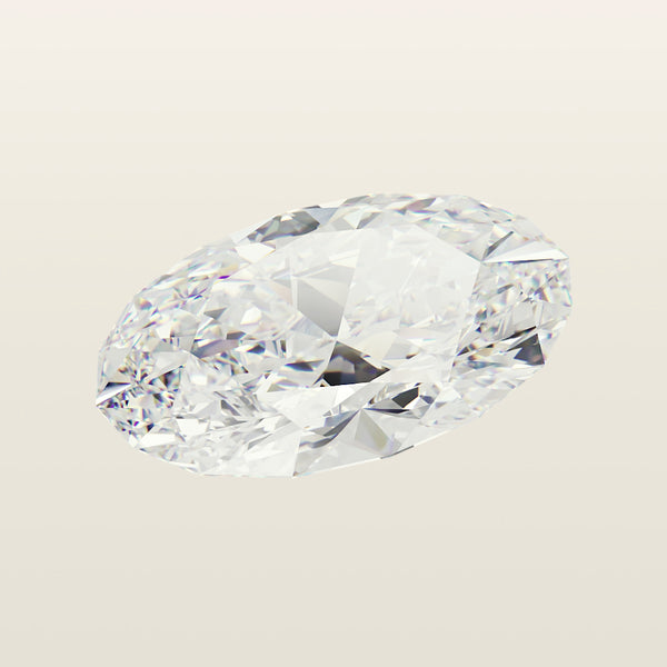 Diamant naturel taille ovaleUne sélection Arnaud Pellegrin - PF