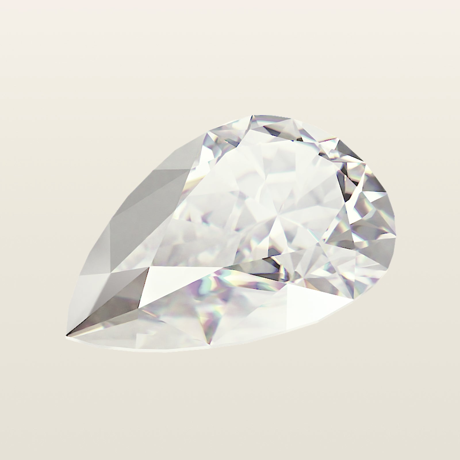 Diamant naturel taille poireUne sélection Arnaud Pellegrin - PF