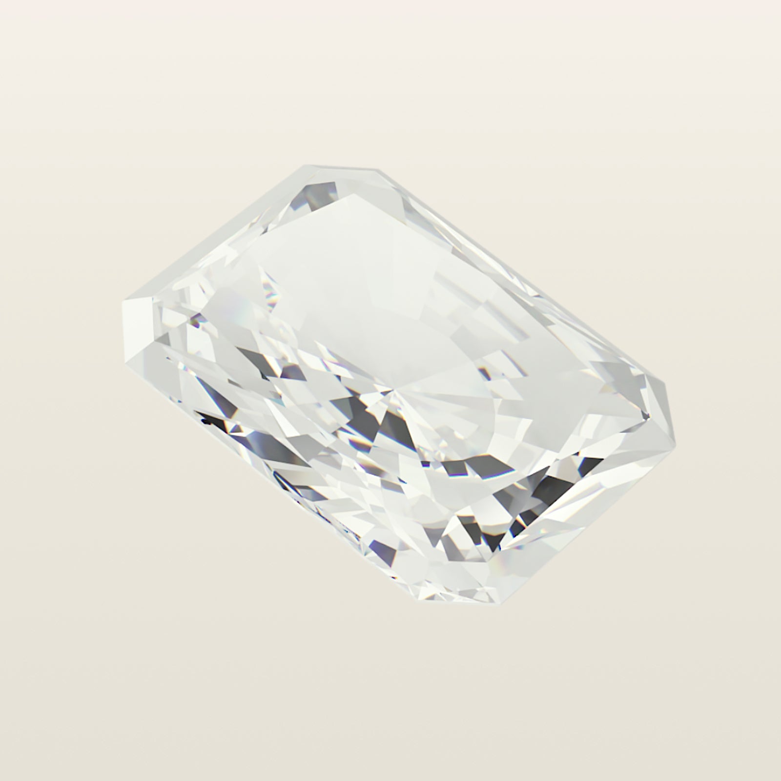 Diamant naturel taille radiantUne sélection Arnaud Pellegrin - PF